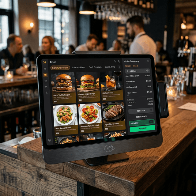 Foodies Choice POS interface preview